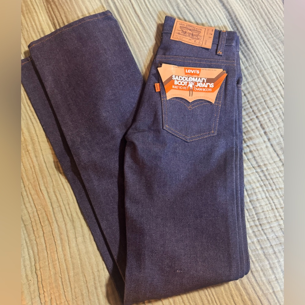 Levi's Classic Blue Saddleman Jeans